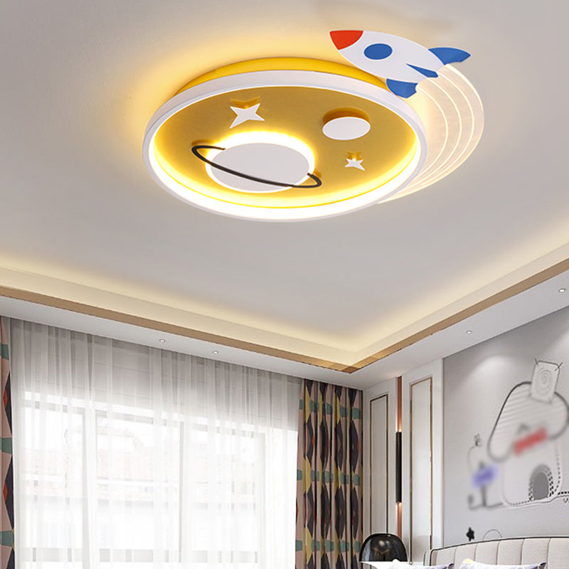 Iluminación de montaje de descarga LED de techo simple nórdico simple Nordic para la habitación de Kid