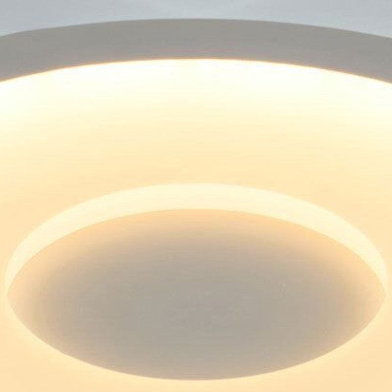 Nordic Simple Flush Ceiling Light Flower LED Flush Mount Lighting for Bedroom