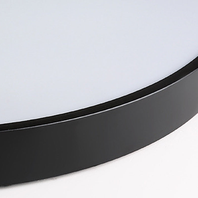 Plafonnier LED rond Simple et nordique, éclairage encastré pour chambre à coucher