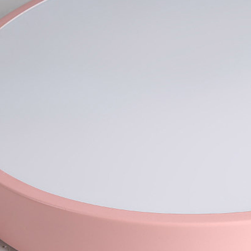 Plafonnier LED rond Simple et nordique, éclairage encastré pour chambre à coucher