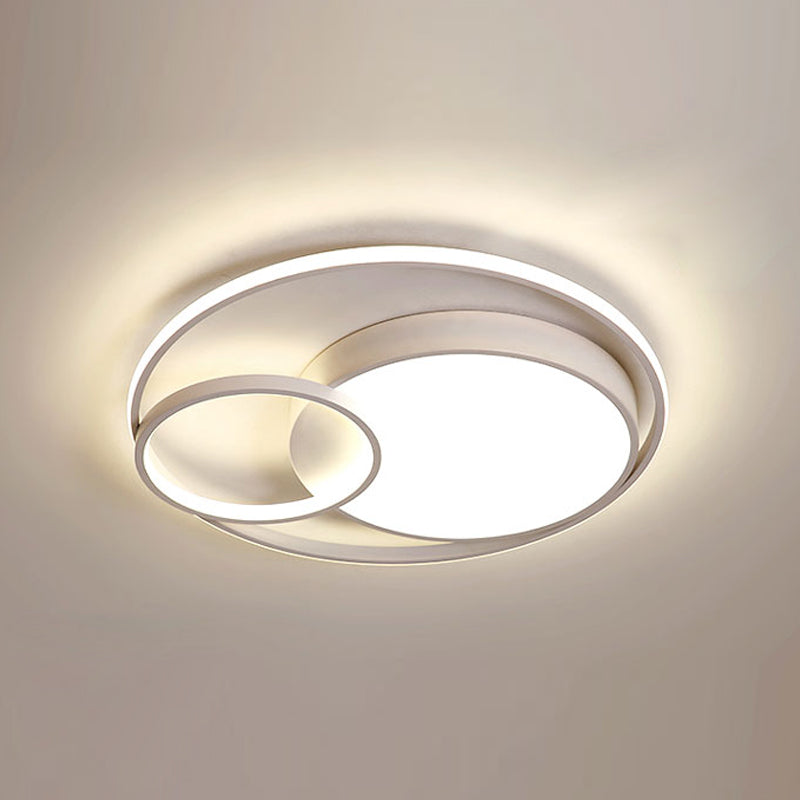 Nordic Simple Ceiling Light Circle LED Flush Mount Lighting für Schlafzimmer