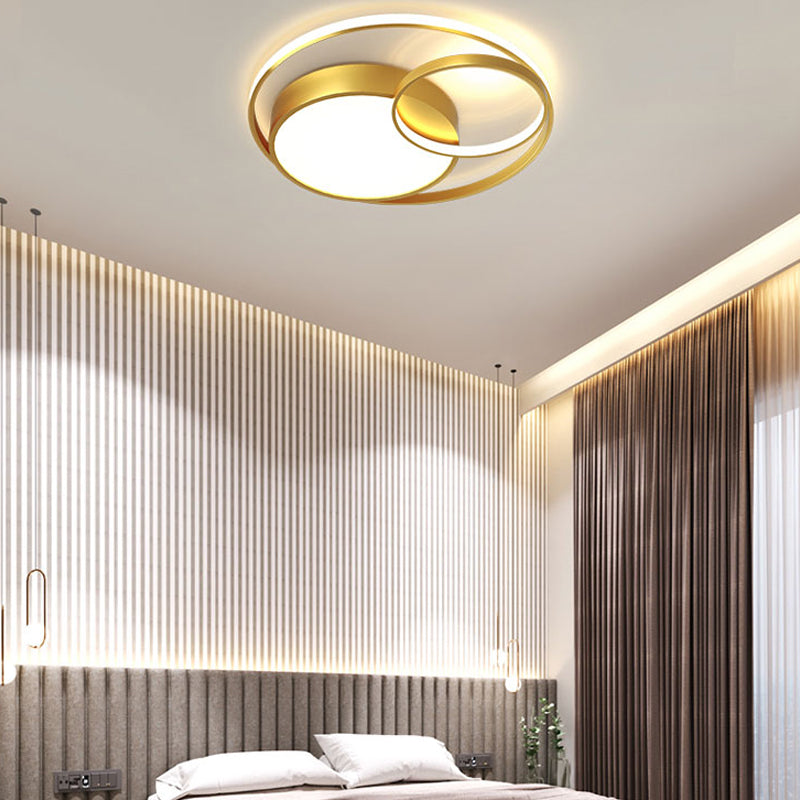 Nordic Simple Ceiling Light Circle LED Flush Mount Lighting für Schlafzimmer