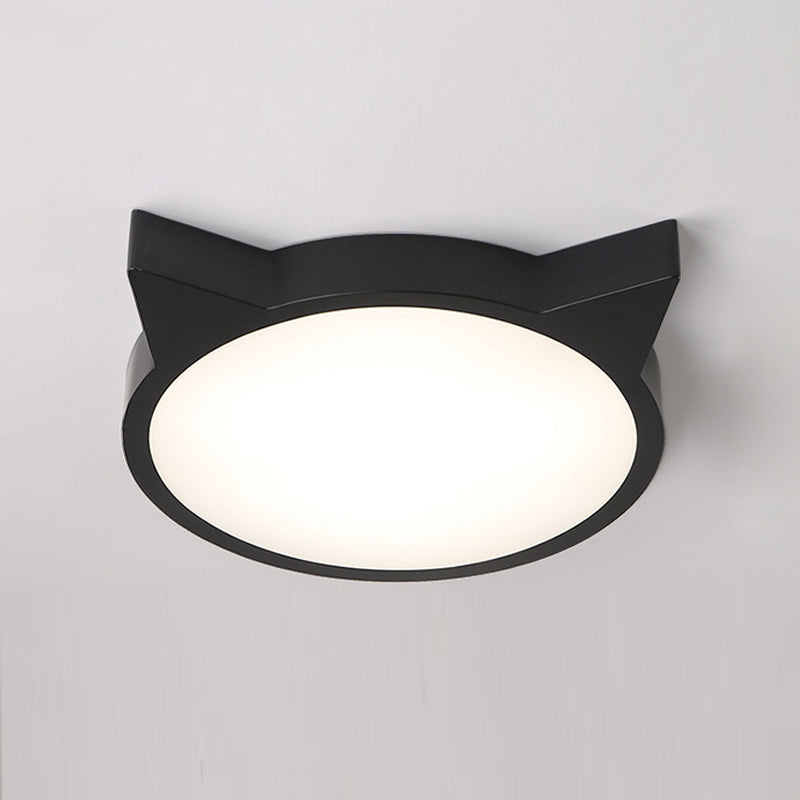 Iluminación de montaje empotrado LED de metal con luz de techo simple nórdica para dormitorio