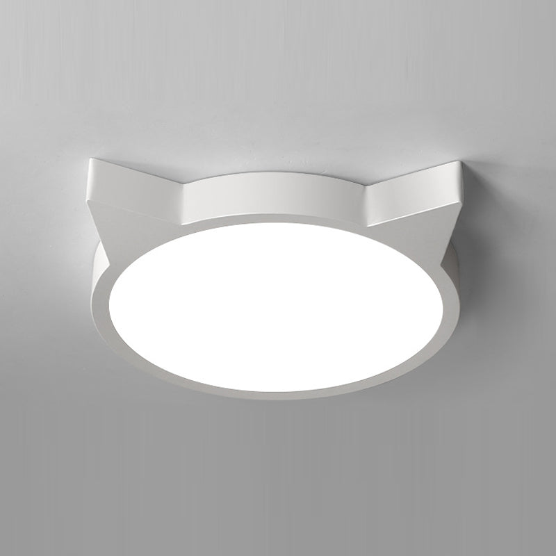 Nordic Simple Ceiling Light Metal LED Flush Mount Lighting for Bedroom