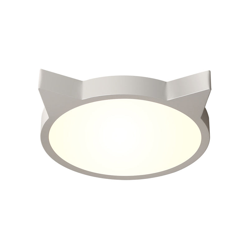 Nordic Simple Ceiling Light Metal LED Flush Mount Lighting for Bedroom