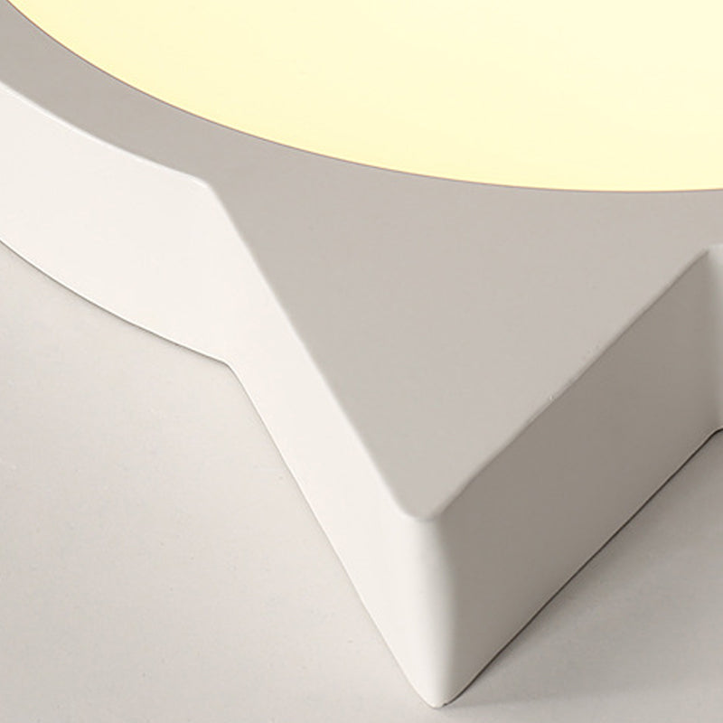 Nordic Simple Ceiling Light Metal LED Flush Mount Lighting for Bedroom