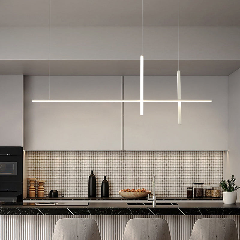 Zeitgenössische Inseln Leichte Einfachheit hängende Beleuchtung für Wohnzimmer