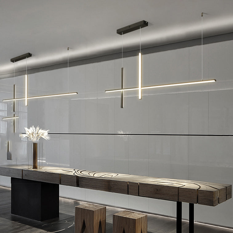 Zeitgenössische Inseln Leichte Einfachheit hängende Beleuchtung für Wohnzimmer