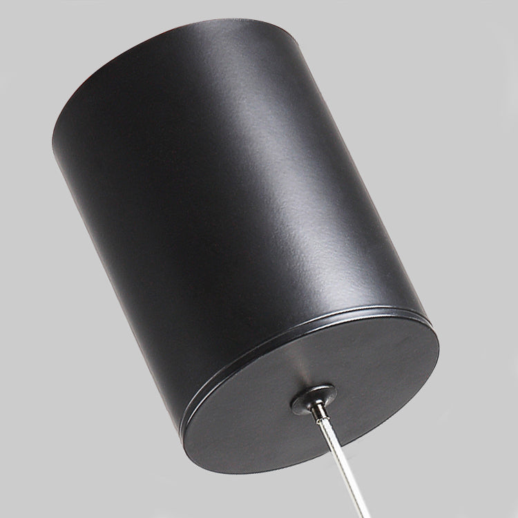 Cylinder Shape Island Lights Modern Style Metal Pendant Lighting Fixtures