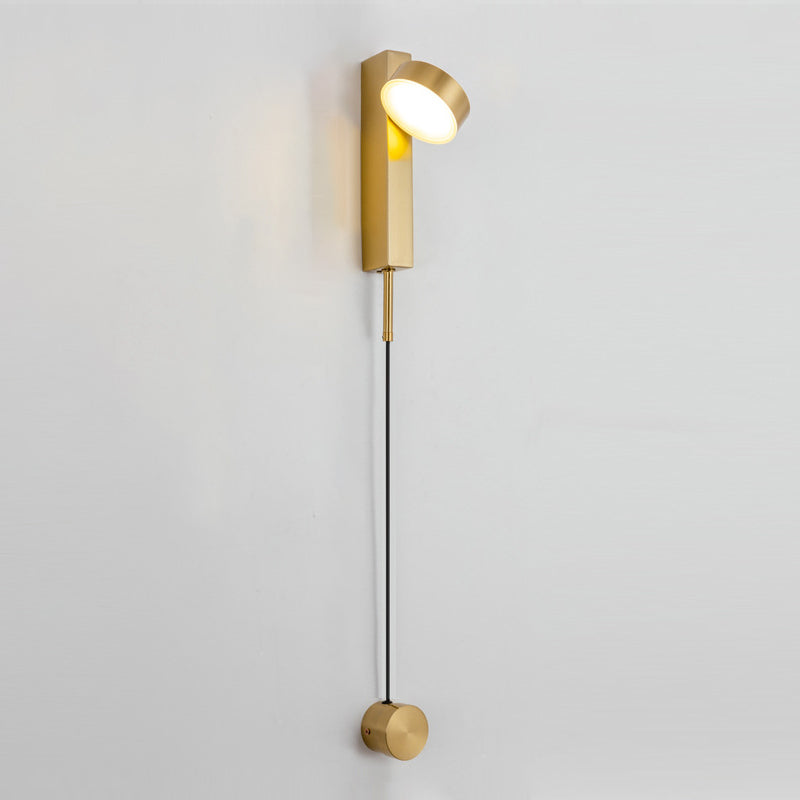 Nordic Metall Wall Light Strip Rotatable 8,5 -Zoll -Wandleuchte für Schlafzimmer