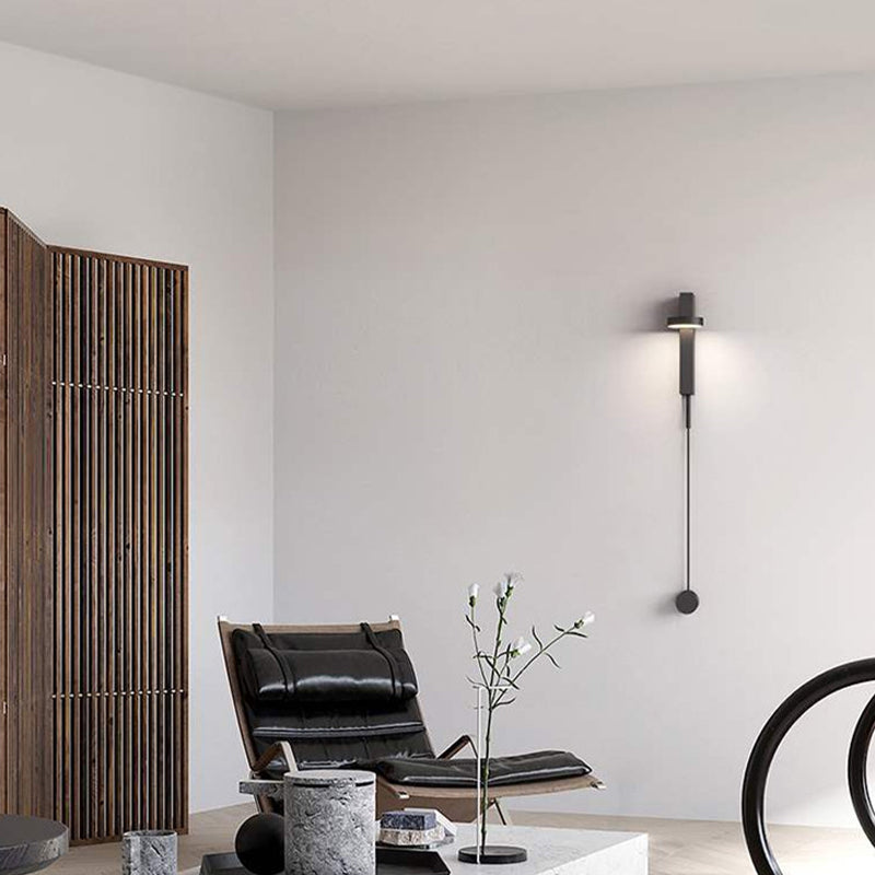 Nordic Metall Wall Light Strip Rotatable 8,5 -Zoll -Wandleuchte für Schlafzimmer