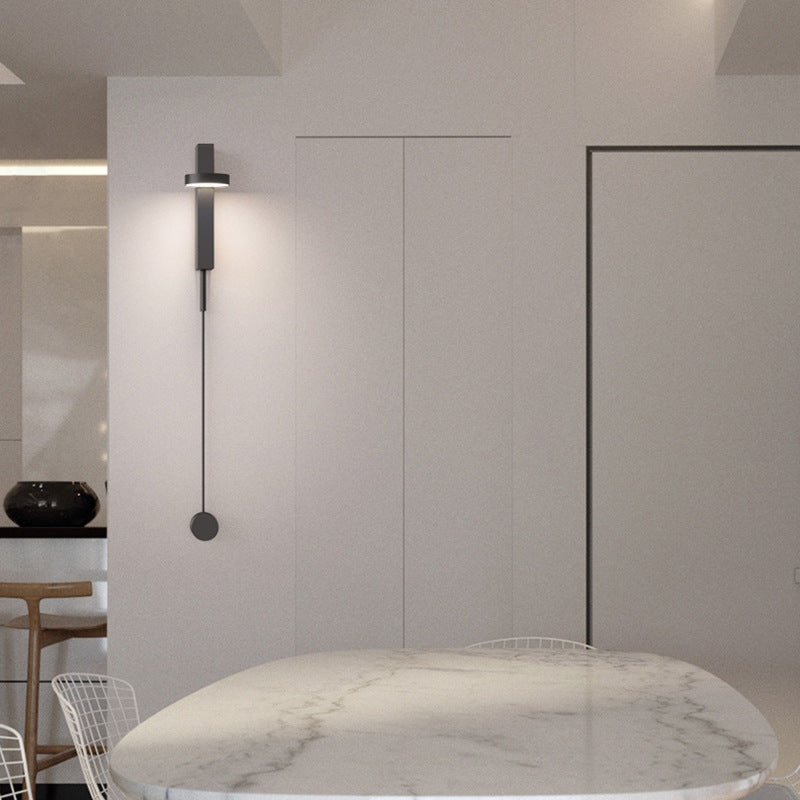 Nordic Metall Wall Light Strip Rotatable 8,5 -Zoll -Wandleuchte für Schlafzimmer