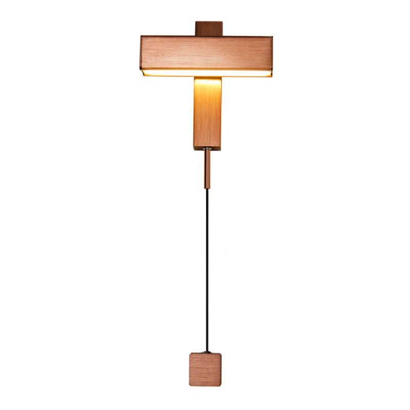 Luz de aluminio nórdica luz geométrica rotatable LED pared apliques para sala de estar