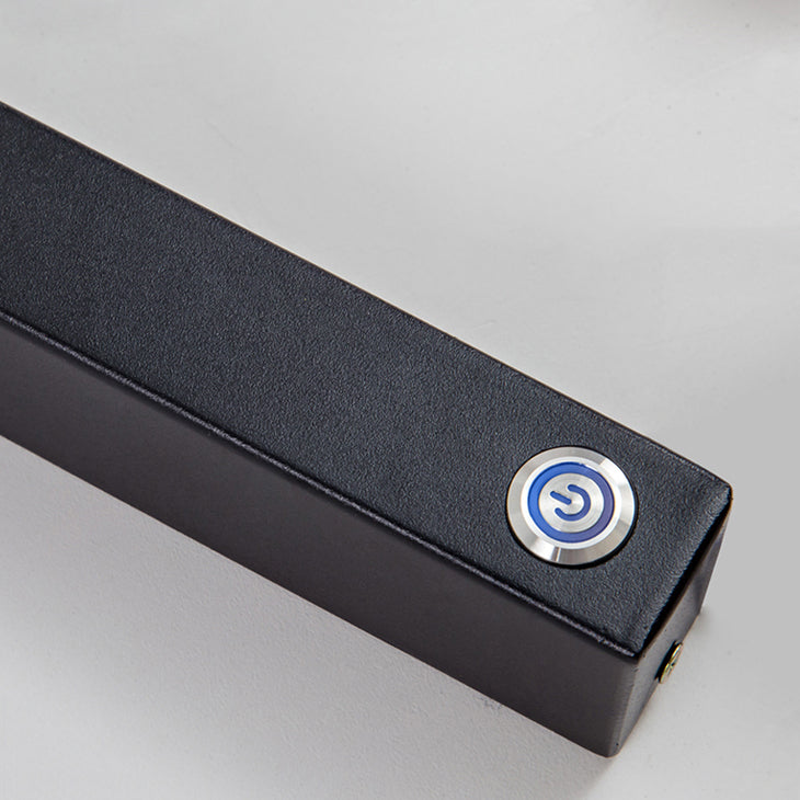 Luz de aluminio nórdica luz geométrica rotatable LED pared apliques para sala de estar