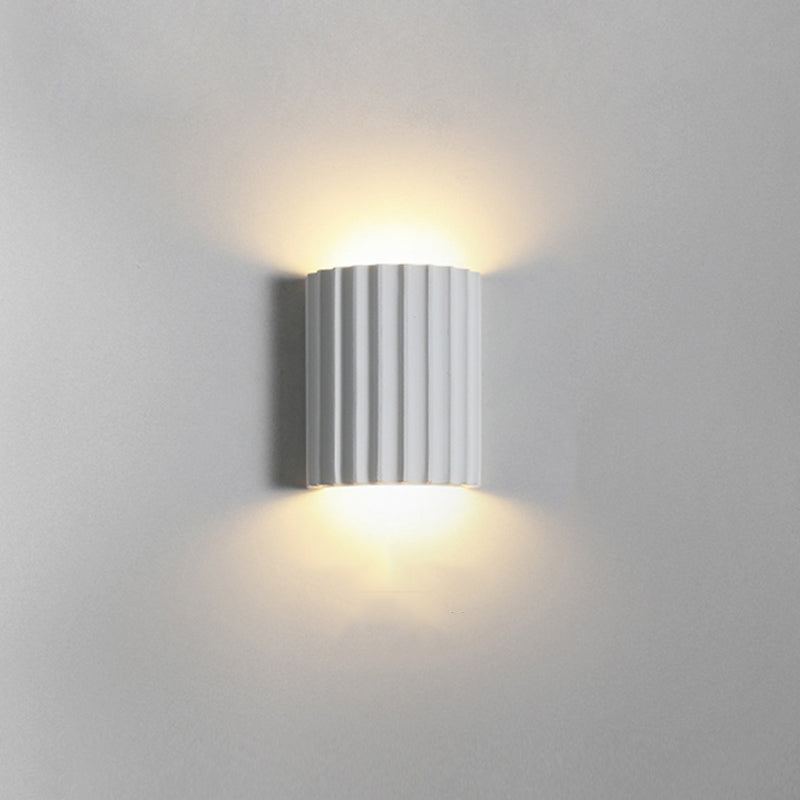 Nordic Resin Wall Light Colorful Geometric 2 Lights Wall Sconce for Living Room