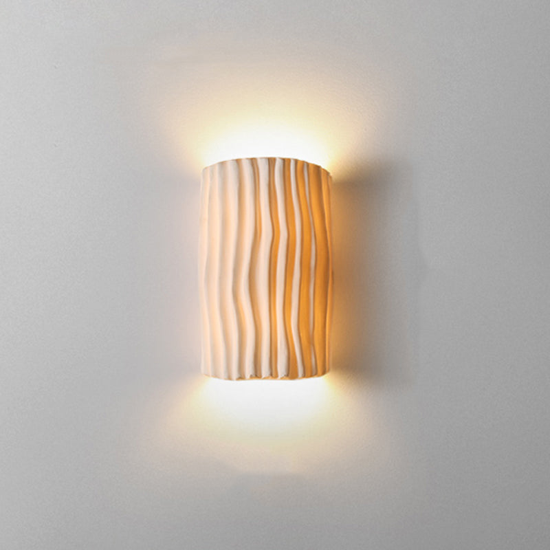 Nordic Resin Wall Light Colorful Geometric 2 Lights Wall Sconce for Living Room