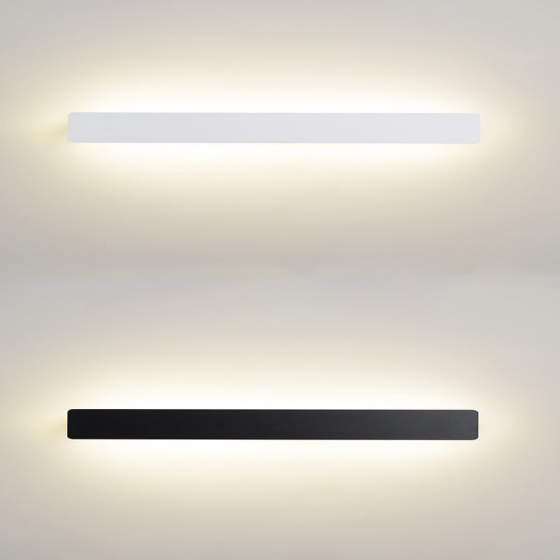 Éclairage de mur en métal linéaire