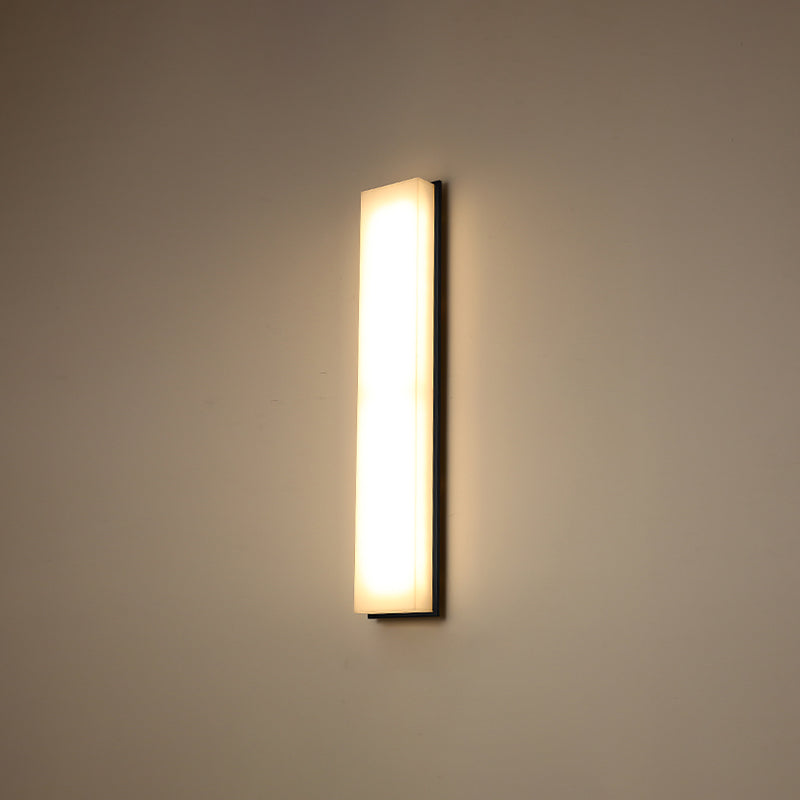 Linearer Schatten Metall Wandleuchte modern
