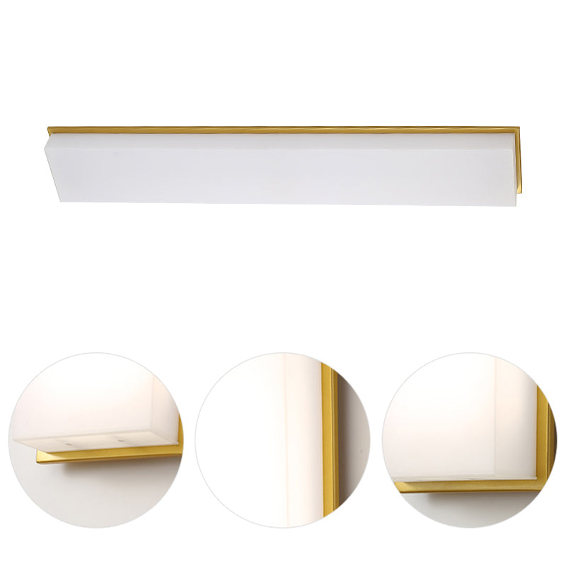 Linearer Schatten Metall Wandleuchte modern