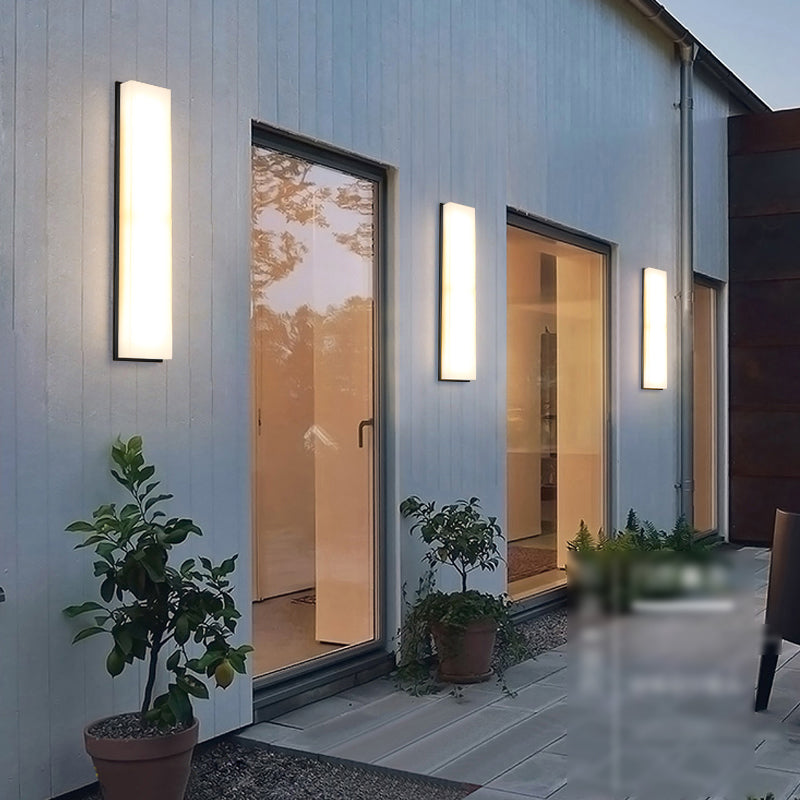 Linearer Schatten Metall Wandleuchte modern