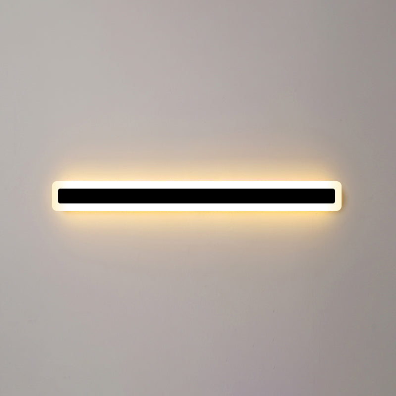 Linearer Schatten Metall Wandleuchte modern