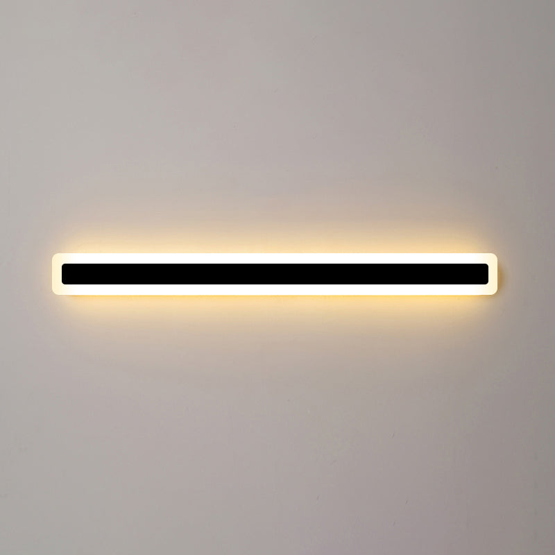 Linearer Schatten Metall Wandleuchte modern