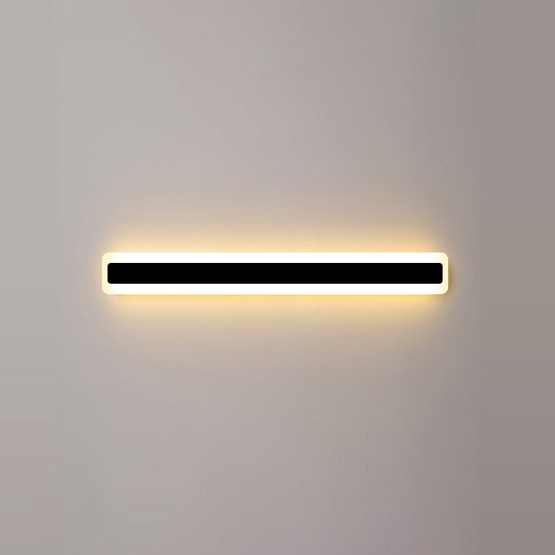 Linearer Schatten Metall Wandleuchte modern