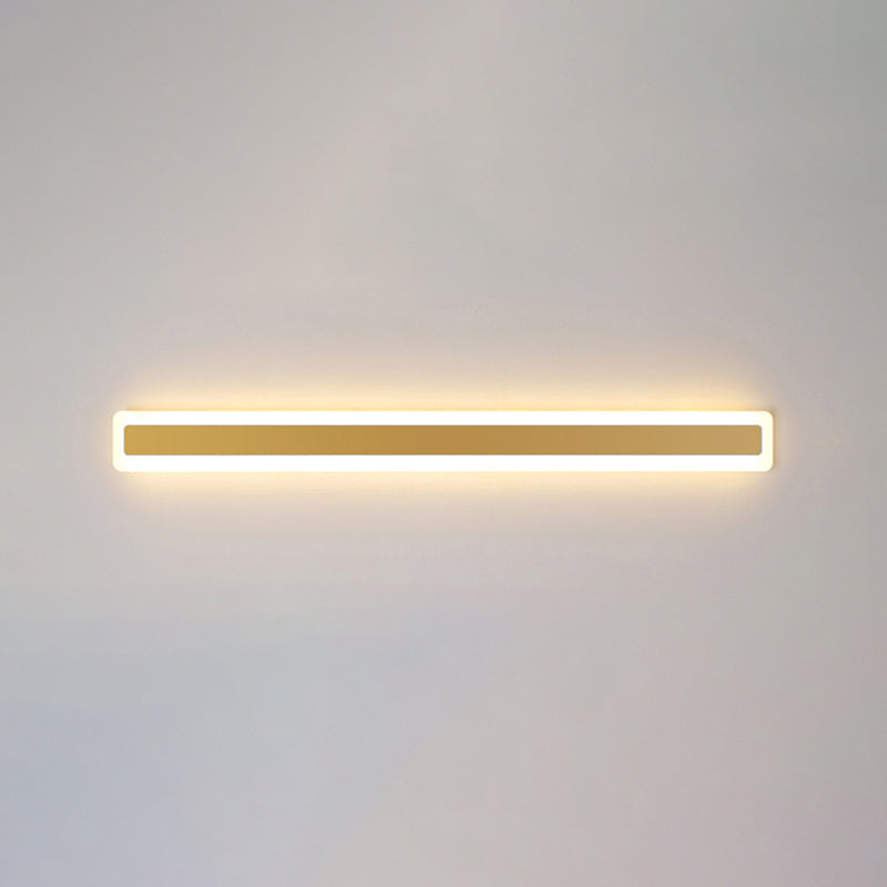 Linearer Schatten Metall Wandleuchte modern