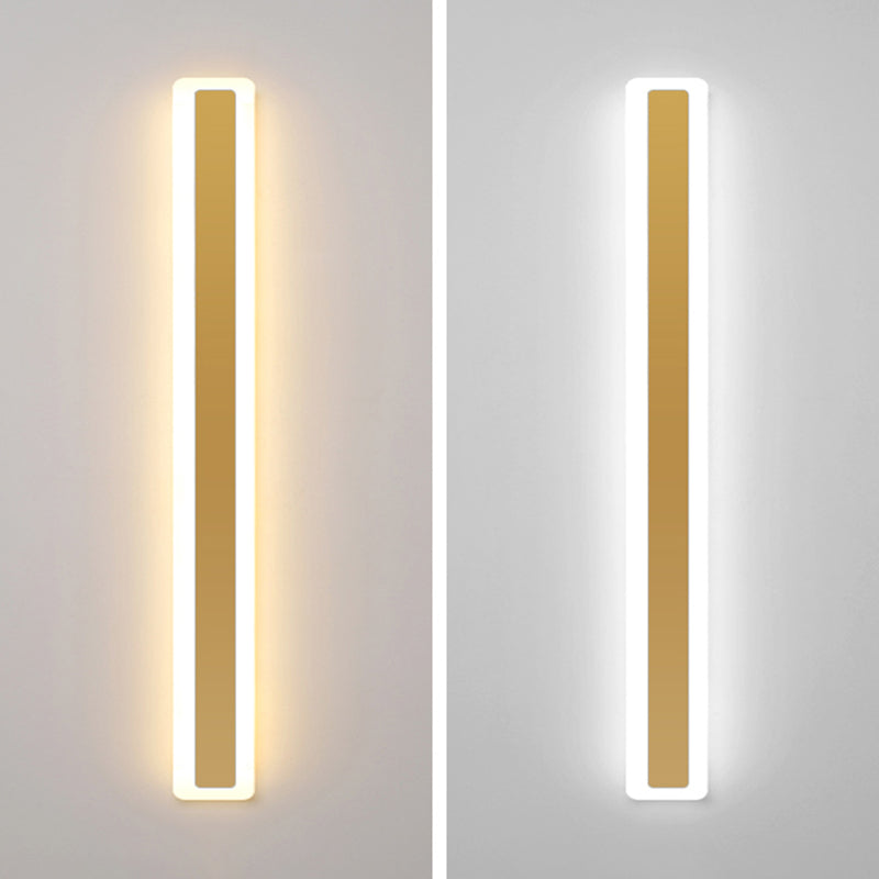 Linearer Schatten Metall Wandleuchte modern