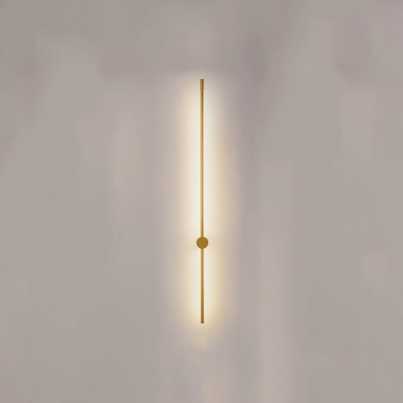 Lineare Schatten Metallwandbeleuchtung moderner Stil 1-Licht-Wandmontage Leuchte Leuchte