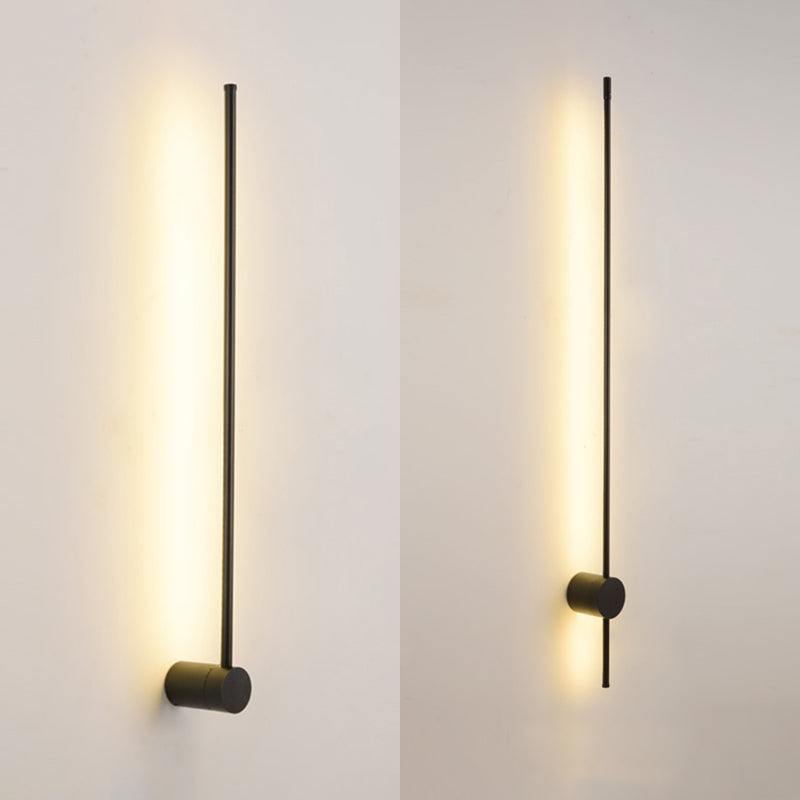 Lineare Schatten Metallwandbeleuchtung moderner Stil 1-Licht-Wandmontage Leuchte Leuchte
