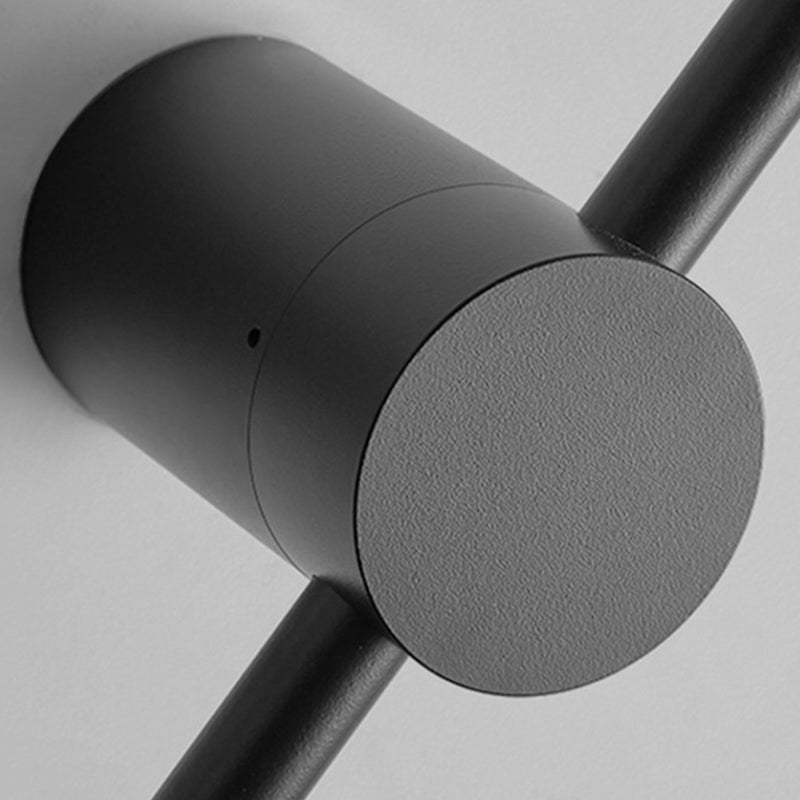 Lineare Schatten Metallwandbeleuchtung moderner Stil 1-Licht-Wandmontage Leuchte Leuchte