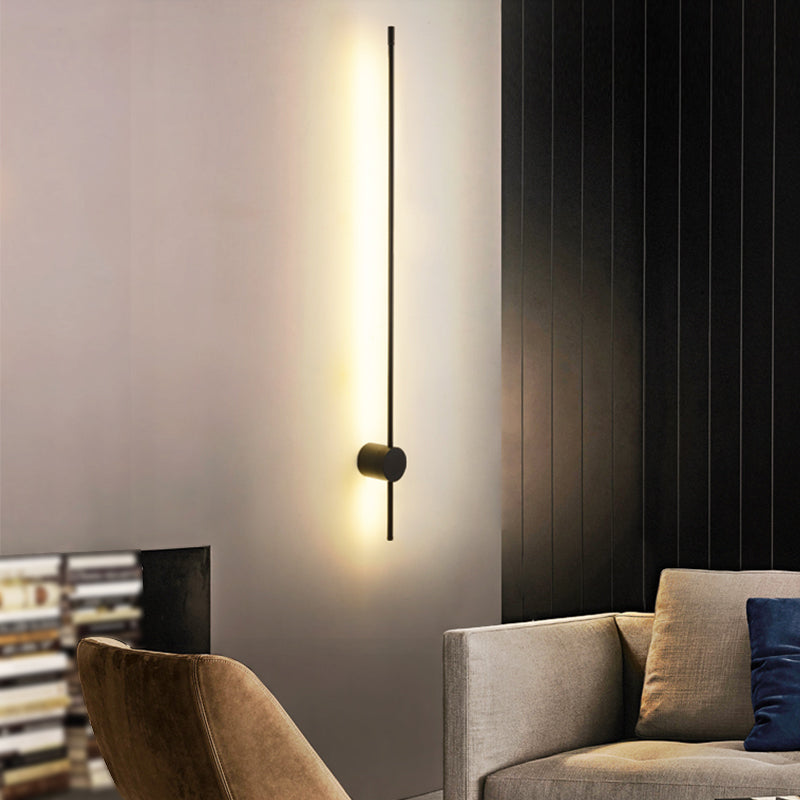 Lineare Schatten Metallwandbeleuchtung moderner Stil 1-Licht-Wandmontage Leuchte Leuchte