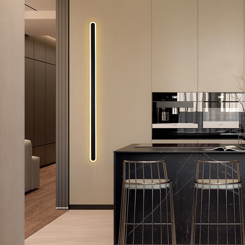 Lineare Schatten Metallwandbeleuchtung modern