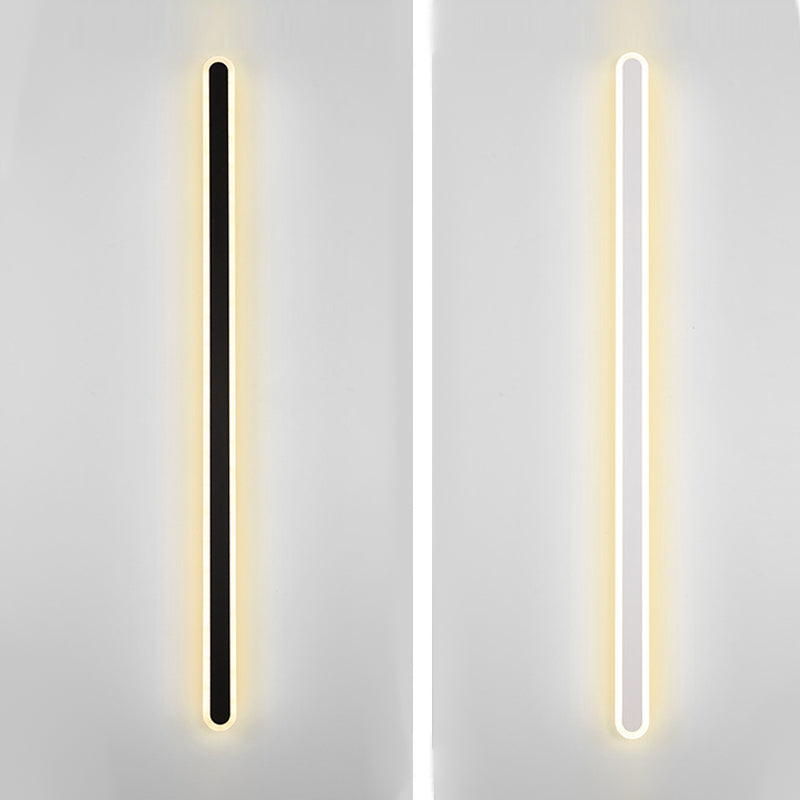 Lineare Schatten Metallwandbeleuchtung modern