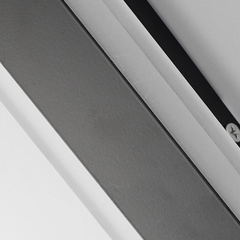 Lineare Schatten Metallwandbeleuchtung modern