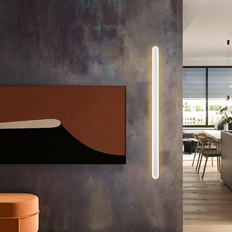 Lineare Schatten Metallwandbeleuchtung modern