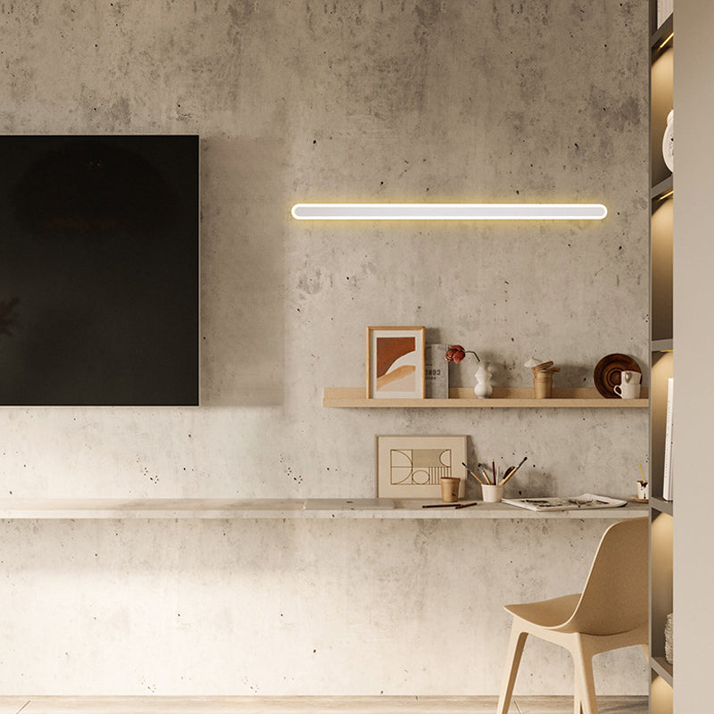 Lineare Schatten Metallwandbeleuchtung modern