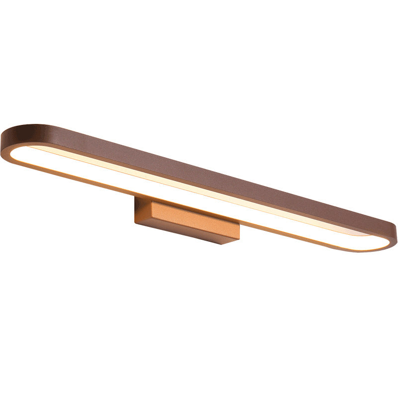 1-Light Linear Wall Sconce Modern Style Metal Wall Lighting for Bathroom
