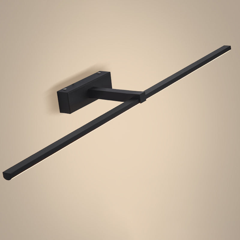 Strip vorm wandverlichting moderne stijl metaal 1 lichten SCONCE lamp voor badkamer