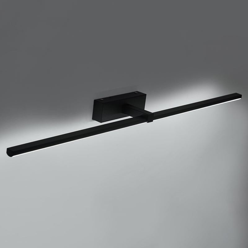 Strip vorm wandverlichting moderne stijl metaal 1 lichten SCONCE lamp voor badkamer