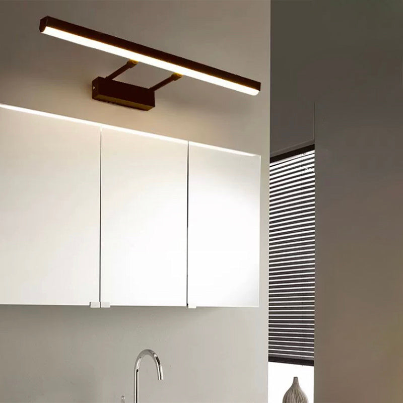 Lineaire vorm Wandverlichting Moderne stijl Metal 1 Lichten SCONCE LAMP VOOR BADKAY