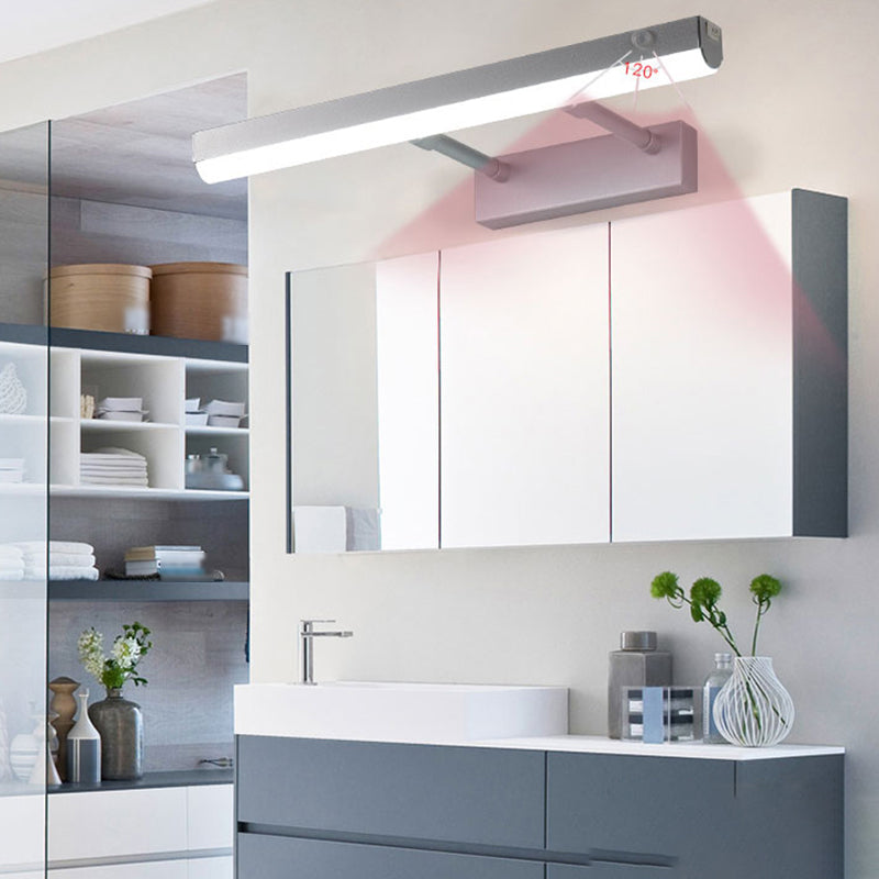 Lineaire vorm Wandverlichting Moderne stijl Metal 1 Lichten SCONCE LAMP VOOR BADKAY