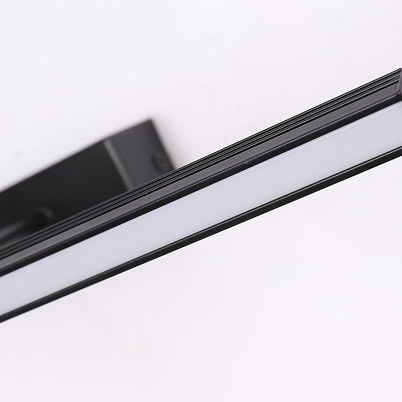 Metalen lineaire ijdelheid muur sconce moderne stijl 1 licht ijdelheid spiegellichten