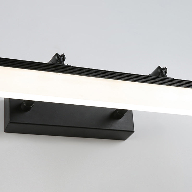 Metal Thin Wall Vanity Light Modern Style 1 Light Vanity Lighting Ideas