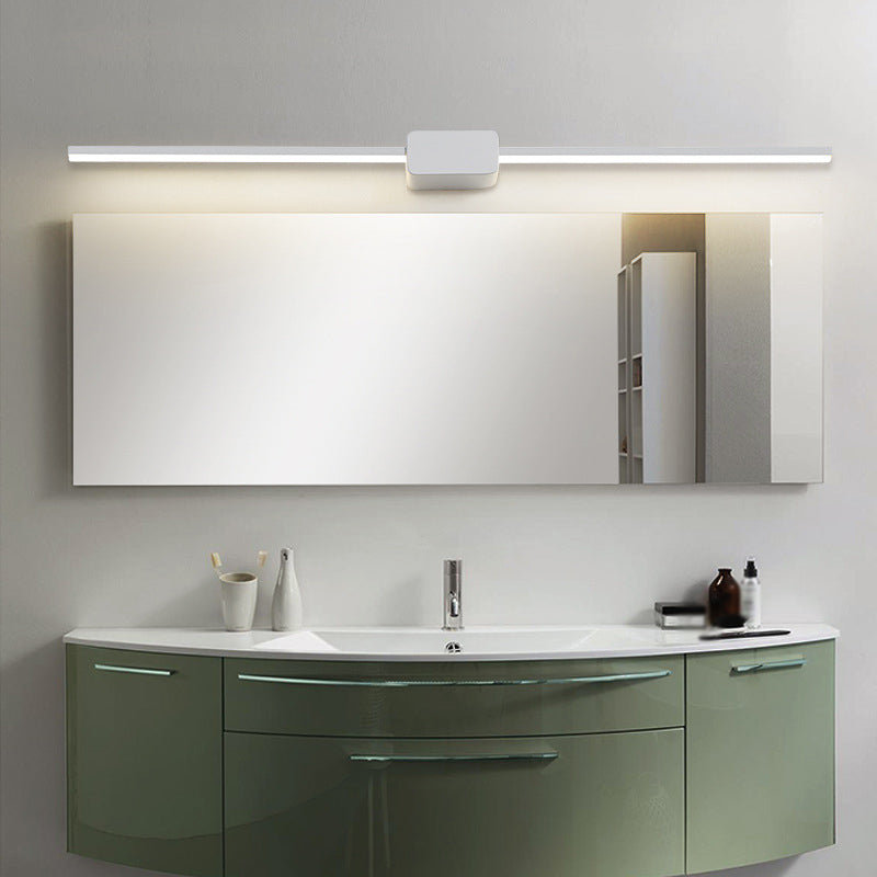 METAL SLIN SLIN VANITY LIGHT LIGHT MODERNO MODERNA 1 Idee di illuminazione da vanità leggeri