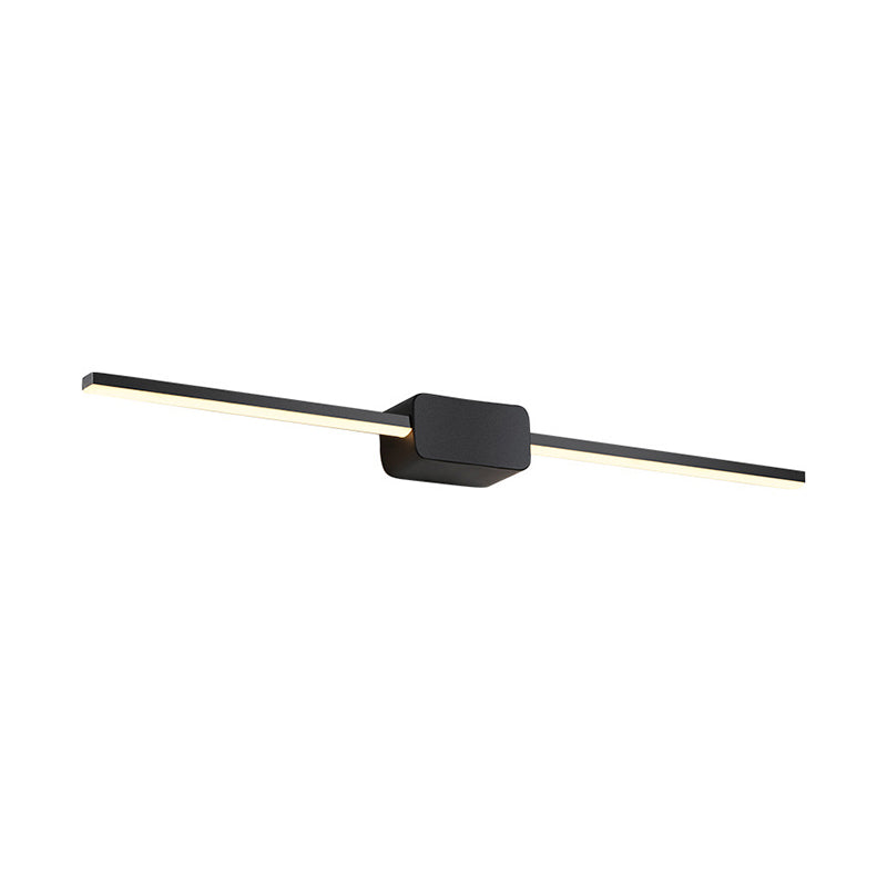 METAL SLIN SLIN VANITY LIGHT LIGHT MODERNO MODERNA 1 Idee di illuminazione da vanità leggeri