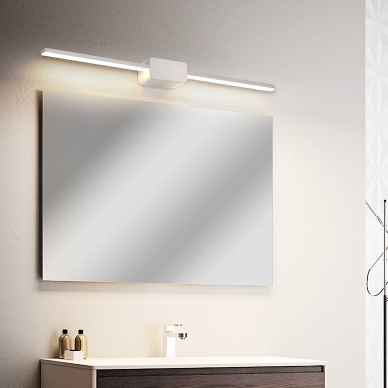 METAL SLIN SLIN VANITY LIGHT LIGHT MODERNO MODERNA 1 Idee di illuminazione da vanità leggeri
