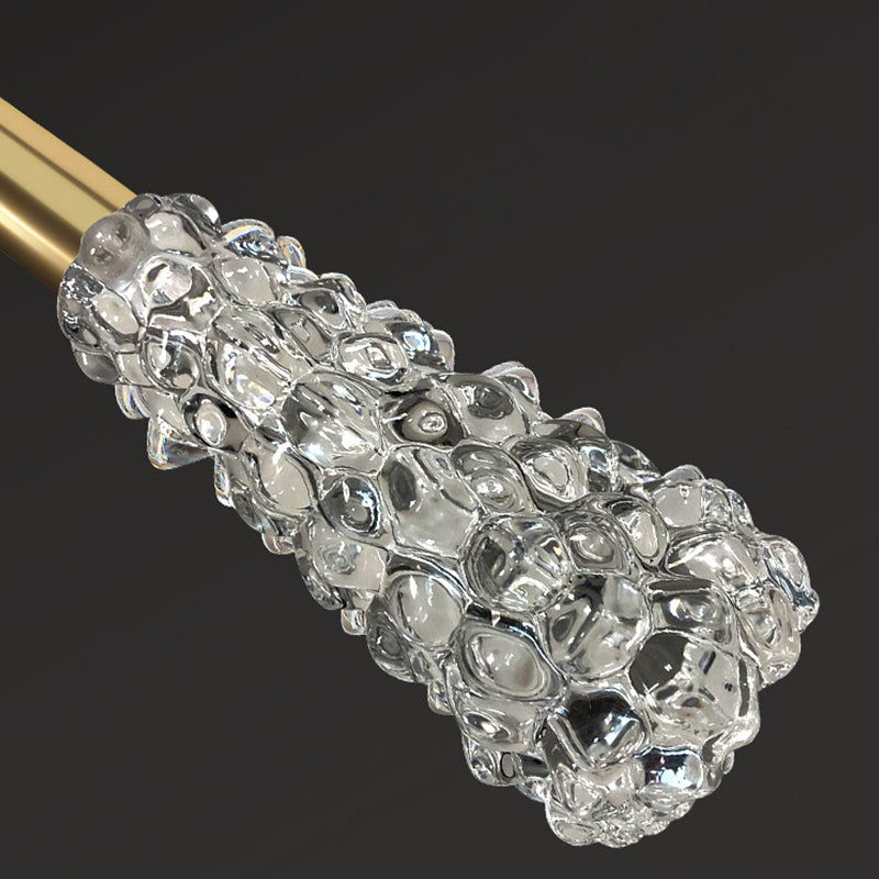 Modern Style Hanging Light Household Crystal Pendent Lighting Fixture for Living Room