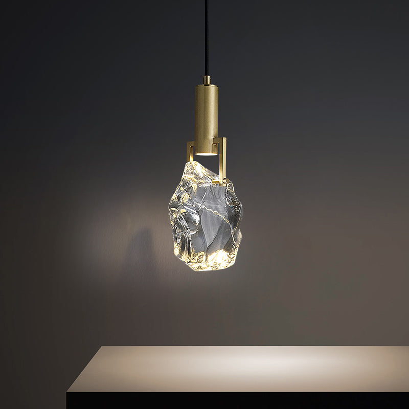 Modern Style Hanging Light Crystal Pendent Lighting Fixture for Living Room